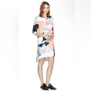 Aritzia 100% Silk Bossut dress